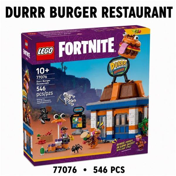 NEW LEGO FORTNITE DURRR BURGER RESTAURANT