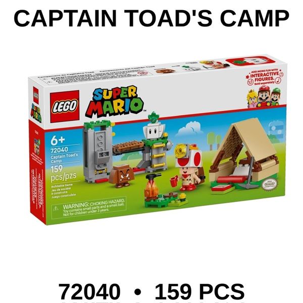 NEW LEGO SUPER MARIO CAPTAIN TOAD'S CAMP