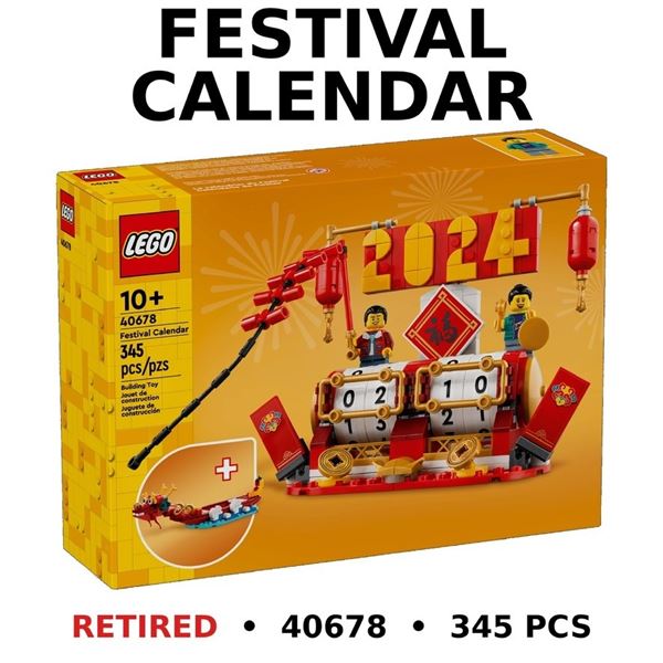 NEW LEGO FESTIVAL CALENDAR RETIRED