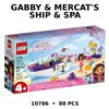 Image 1 : NEW LEGO GABBY'S DOLLHOUSE & MERCAT'S SHIP & SPA