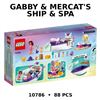 Image 2 : NEW LEGO GABBY'S DOLLHOUSE & MERCAT'S SHIP & SPA