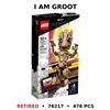 Image 1 : NEW LEGO MARVEL I AM GROOT RETIRED
