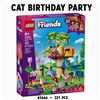 Image 1 : NEW LEGO FRIENDS CAT BIRTHDAY PARTY & TREE HOUSE