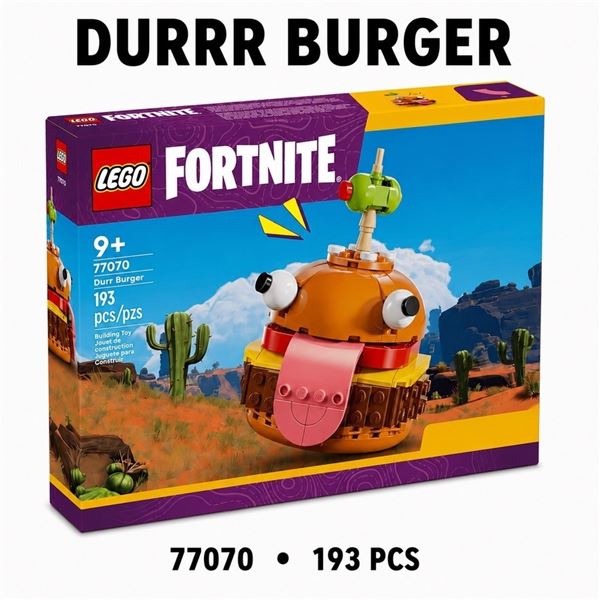 NEW LEGO FORTNITE DURRR BURGER
