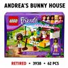 Image 1 : NEW LEGO FRIENDS ANDREA'S BUNNY HOUSE RETIRED