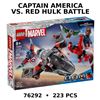Image 1 : NEW LEGO MARVEL CAPTAIN AMERICA VS RED HULK