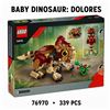 Image 2 : NEW LEGO JURASSIC WORLD BABY DOLORES AQUILOPS