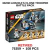 Image 1 : NEW LEGO STAR WARS AHSOKA CLONE TROOPERS RETIRED