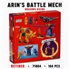 Image 2 : NEW LEGO NINJAGO ARIN'S BATTLE MECH RETIRED
