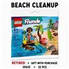 Image 1 : NEW LEGO FRIENDS BEACH CLEANUP RETIRED GWP