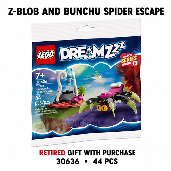 NEW LEGO DREAMZZZ Z-BLOB AND BUNCHU SPIDER