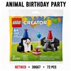 Image 1 : NEW LEGO CREATOR ANIMAL BIRTHDAY PARTY RETIRED