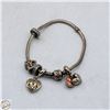 Image 2 : AUTHENTIC PANDORA SILVER BRACELET WITH CHARMS