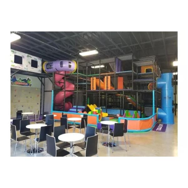 *OFFSITE* COMPLETE PLAY CENTER WITH CLIMBING WALL