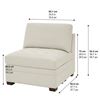 Image 3 : NEW THOMASVILLE TISDALE ARMLESS CHAIR