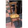 Image 1 : VICTORIAN OAK LADIES SIDE CHAIR