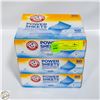 Image 1 : NEW 3 PACK OF ARM & HAMMER POWER SHEETS LAUNDRY