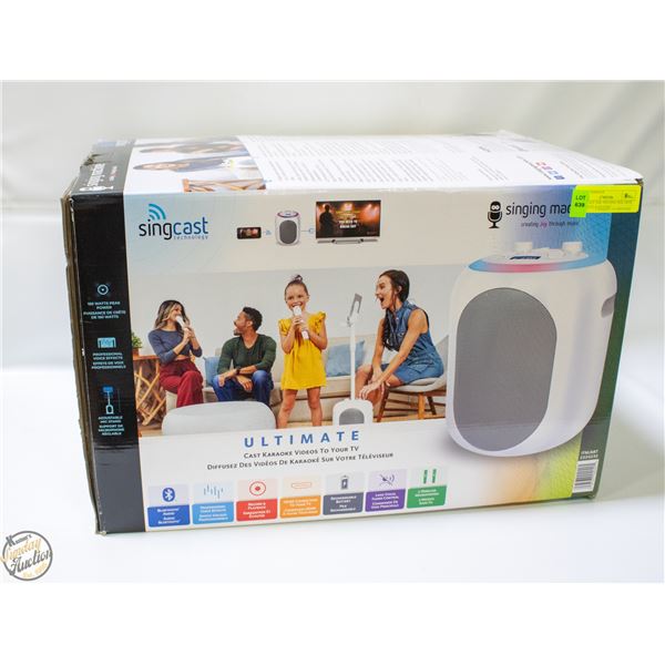 SING CAST THE SINGING MACHINE ULTIMATE KARAOKE