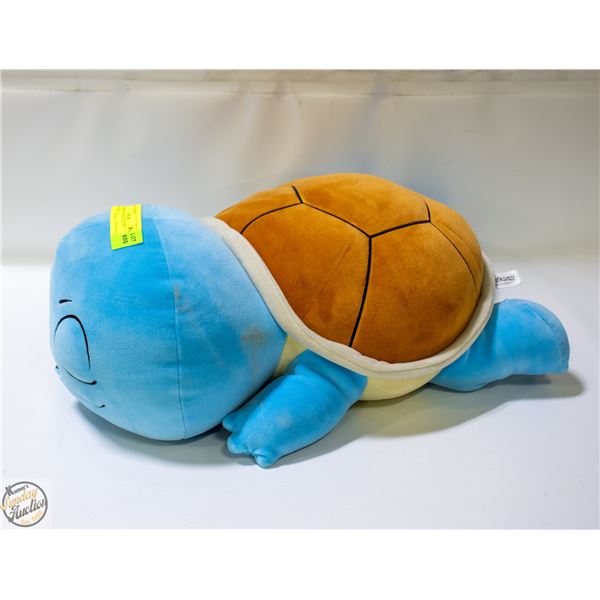POKEMON SLEEPING PLUSH SQUIRTLE - 18"