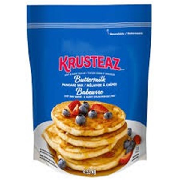 NEW KRUSTEAZ BUTTERMILK PANCAKE MIX - 4.53KG