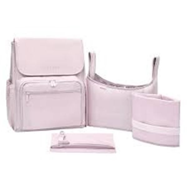NEW KIT + ACE BABY DIAPER BAG SET ROSE PINK