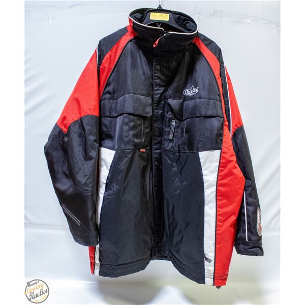MOTORCYCLE JACKET MENS SZ 2XL CHOKO