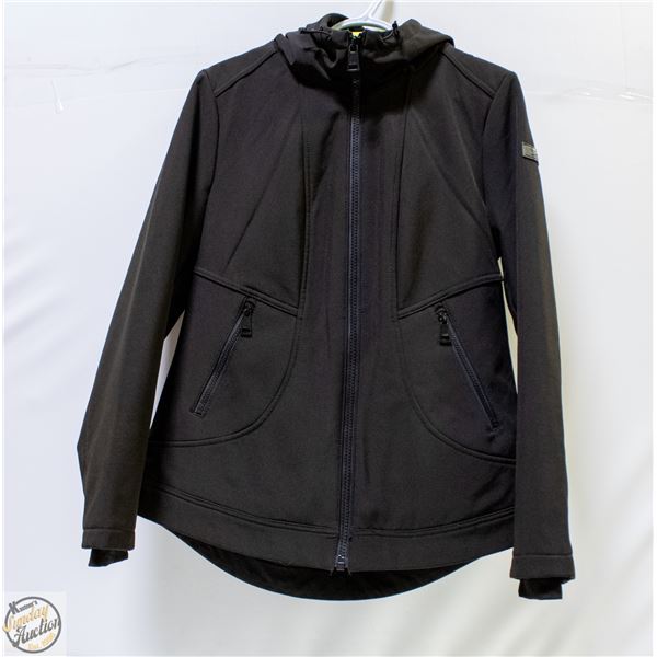 DKNY BLACK ZIP UP LADIES MEDIUM JACKET