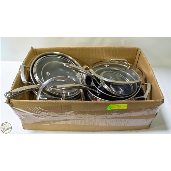 11 PIECE HENCKELS PARADIGM COOKWARE SET