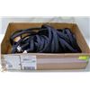 Image 1 : RAPID FLO COMPACT GARDEN HOSE BLACK - 30.4M / 100'