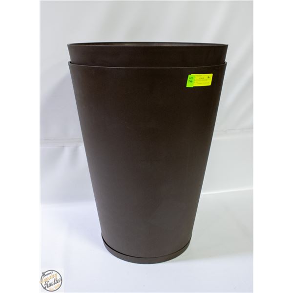 2 PACK OF TOKYO PLANTERS BROWN - 16"
