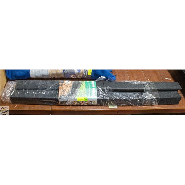 PACK OF 4 TECHNOFLEX LANDSCAPING EDGE BLACK