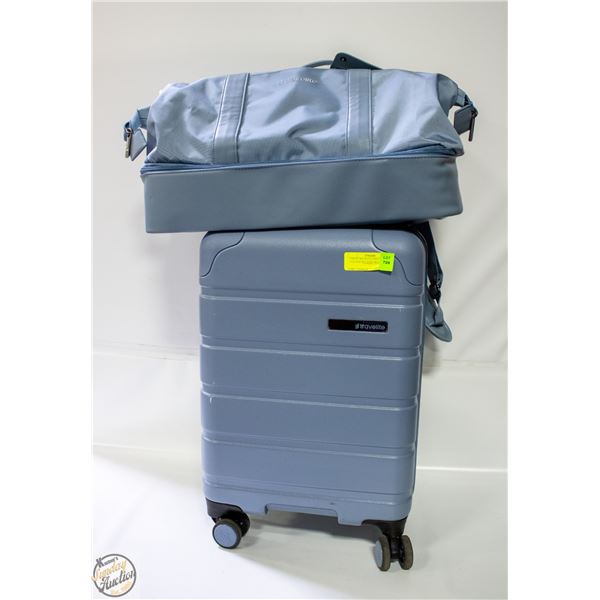 2 PIECE TRAVELITE FRONTIER LUGGAGE SET BABY BLUE
