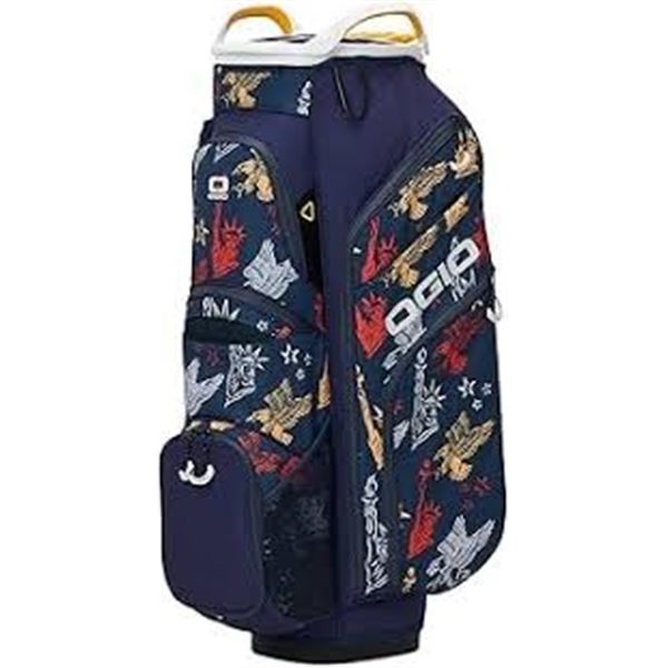 9 PIECE CALLAWAY EDGE GOLF SET  & OGIO WOODE GOLF
