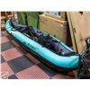 Image 1 : TOBIN SPORTS INFLATABLE CANOE - TURQUOISE COLOUR