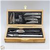 Image 1 : X-ACTO CRAFT TOOL SET IN WOODEN BOX