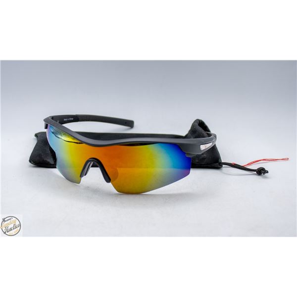 BELL HOWELL TAC SUNGLASSES WITH SOFT CASE