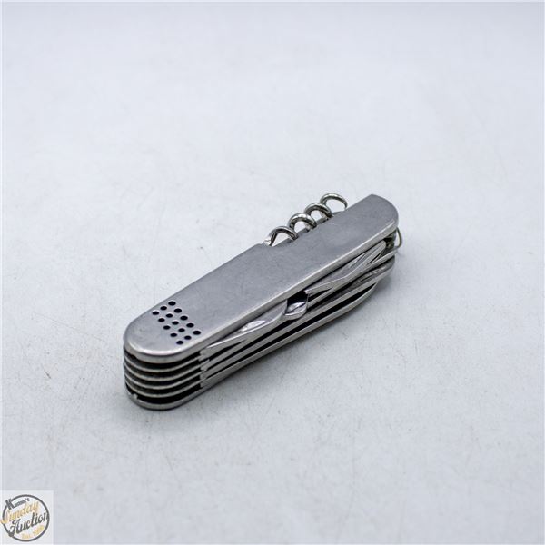 11 IN 1 ST. STEEL MULTI-TOOL POCKET KNIFE