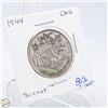 Image 1 : 1944 CANADA 50 CENT COIN 80% SILVER