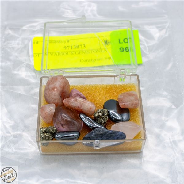 LOT OF VARIOUS GEMSTONES