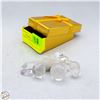 Image 1 : LOT OF VARIOUS CLEAR QUARTZ STONES