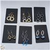 Image 1 : LOT OF 6 VARIOUS STYLE EARRINGS