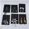 Image 1 : LOT OF 6 VARIOUS STYLE EARRINGS