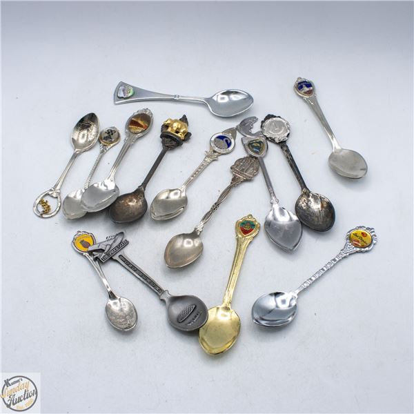 LOT OF VARIOUS COLLECTOR SPOONS