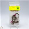 Image 1 : BEST FRIEND HEART AND ARROW KEY CHAIN