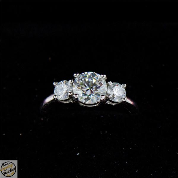 #4574-CUSTOM SET 1.00 CT GRA CERTIFIED