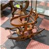 Image 1 : VICTORIAN HIGH CHAIR CONVERTS TO LOW CHAIR &