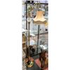 Image 1 : 'DALE TIFFANY' ORNATE FLOOR LAMP WITH SHADE 63"