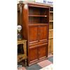 Image 1 : WOOD TV ENTERTAINMENT UNIT H-78.5" W-22" L-35.5"