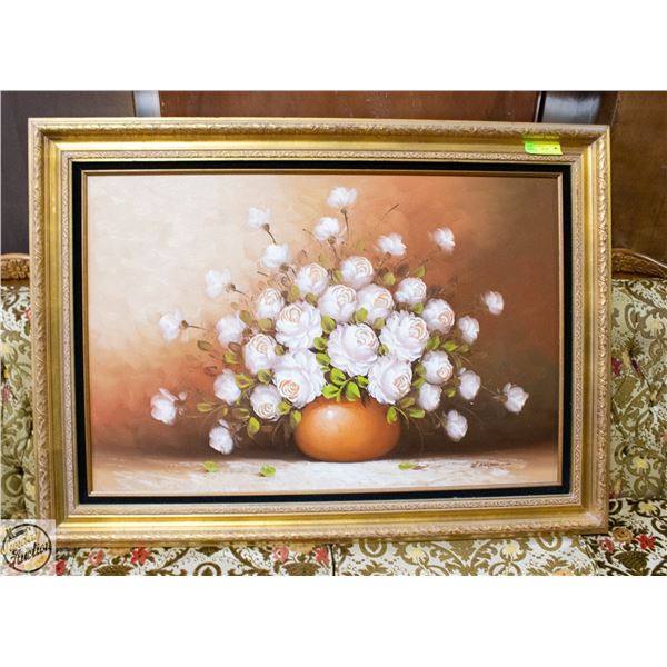 ORIGINAL ACRYLIC ART ON CANVAS SIGNED SPRAGUE