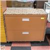 Image 1 : CUSHIONED EXTERIOR FILING CABINET 32"X18"X38"